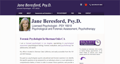 Desktop Screenshot of drberesford.com